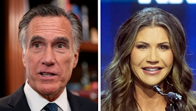 Romney rejects Noem comparison: ‘I didn’t shoot my dog’