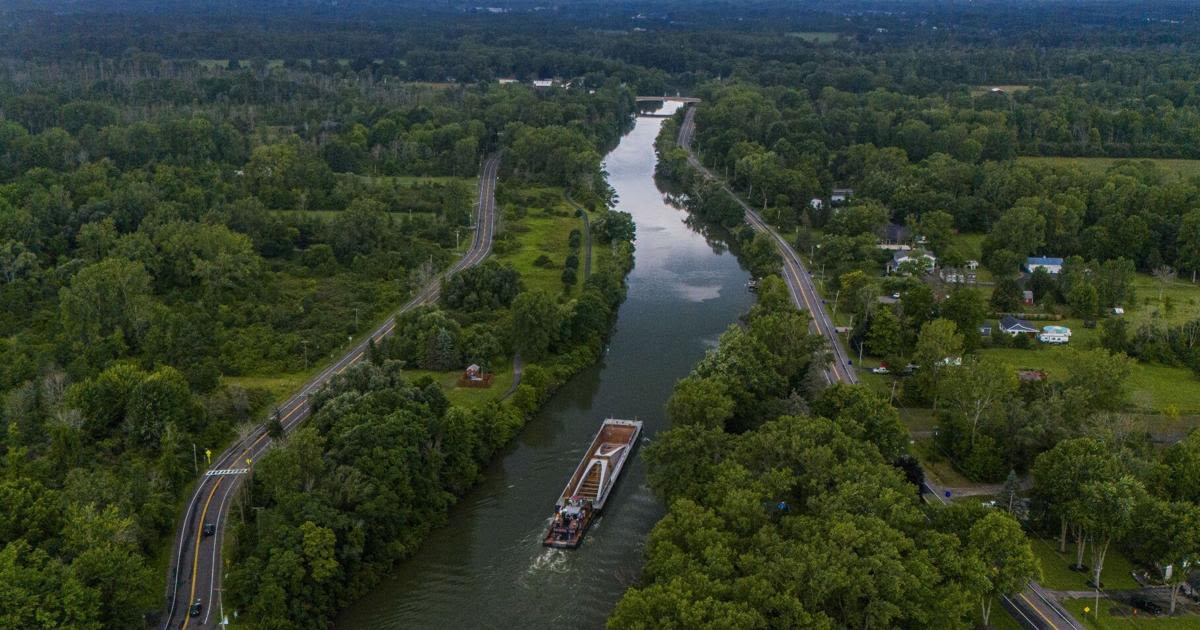 Ralph Wilson Park bridge arrival in Buffalo heralded with fanfare