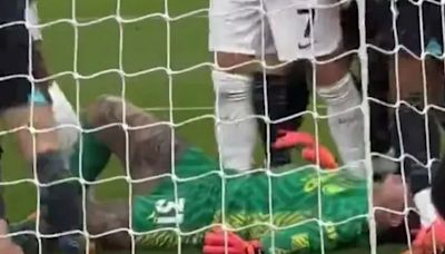 Horror new footage shows Ederson should never have stayed on pitch vs Spurs