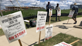 Amid construction job boom, hundreds of workers go on strike in southeastern Wisconsin