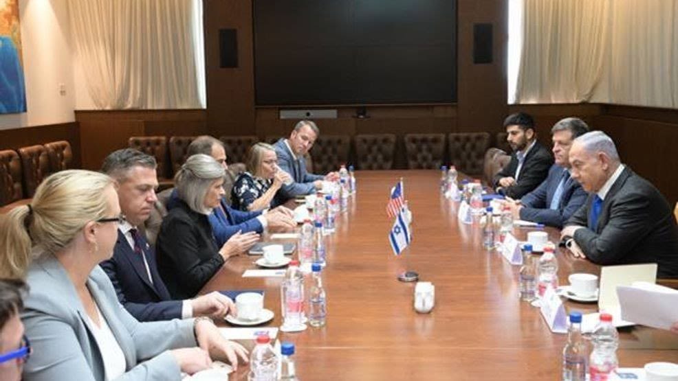 Ernst, Miller-Meeks meet with Israeli Prime Minister Benjamin Netanyahu