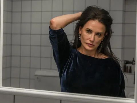 The Substance Trailer Previews Demi Moore & Margaret Qualley Body Horror Movie