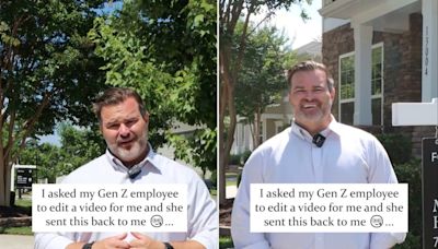 Realtor who asked Gen Z employee to edit video shares hysterical results