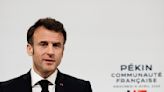 Macron in China urges 'shared responsibility for peace'