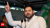 Tejashwi claims another bridge has collapsed in Bihar, official says makeshift structure damaged | India News - Times of India