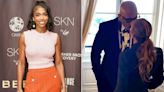 Lori Harvey Celebrates Sweet Moment Between Her Parents Steve and Marjorie Looking Sharp