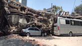 Se reporta derrumbe del edificio “El Patio” ubicado en alcaldía Cuauhtémoc