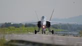 Swiss air force lands fighter planes on motorway in training exercise