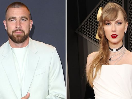 Travis Kelce Holds Taylor Swift as They Leave Germany Concert