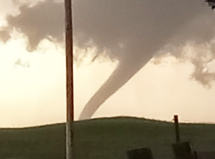 Night of tornadoes in western Nebraska