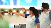 Manu Bhaker scripts history at Paris Olympics, wins bronze with Sarabjot Singh in 10m air pistol mixed team event