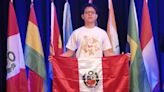 Estudiante piurano ocupa segundo lugar en concurso mundial de matemática