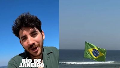 Es argentino, fue a Brasil y mostró cuánto cuesta pasar el día en la playas de Río de Janeiro