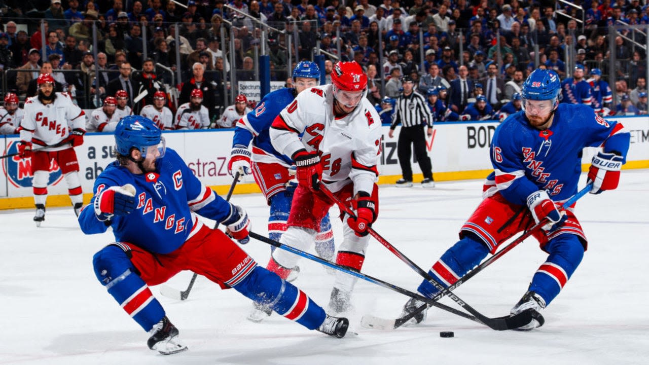 How to Watch the Rangers vs. Hurricanes NHL Playoffs Game 6 Tonight