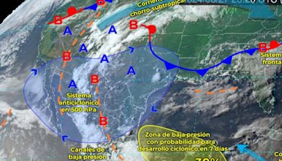 Clima en México este 28 de junio de 2024: Zona de baja presión traerá más lluvias