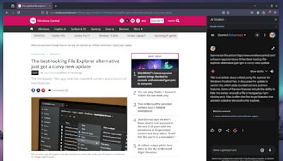 Firefox gets a new experimental AI feature, but shuns integrating Microsoft Copilot