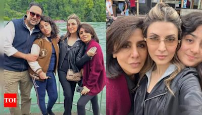 Riddhima Kapoor Sahni shares candid pictures with daughter Samara and mother Neetu Kapoor from their Switzerland vacation | Hindi Movie News - Times of India