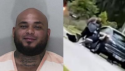 Car crash escalates into alleged attack in Florida neighborhood: 'Leave him the f*** alone!'