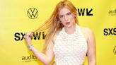 Call The Fire Department, Because Bella Thorne's Abs Are In A Plunging Top