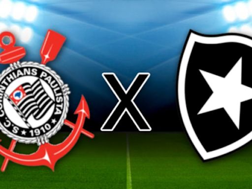 Corinthians x Botafogo: onde assistir, horário e escalação das equipes