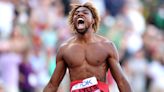 Noah Lyles sets American record to win 200 meter world title, as U.S. sweeps again