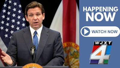 Gov. DeSantis speaks to state sheriffs, holds news conference on education in Orlando