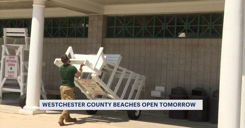 Crews prep Westchester County beaches ahead of opening weekend