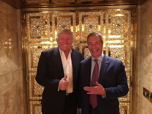 The 'chance meeting' that started Nigel Farage and Donald Trump's friendship