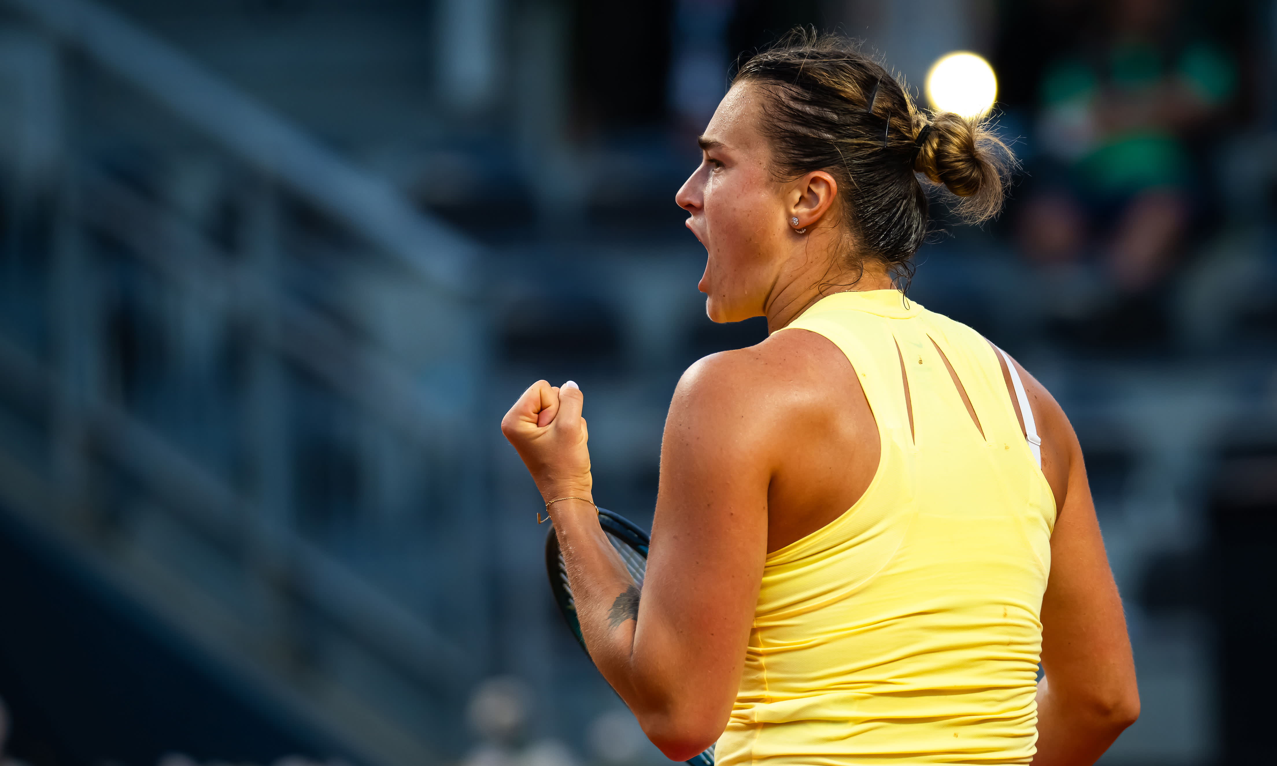 Drop shots, bad back and match points saved! Aryna Sabalenka survives Elina Svitolina in Rome | Tennis.com