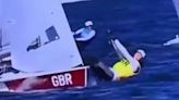 Fans baffled after spotting Olympics sailors 'twerking' during gold medal race