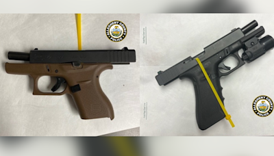 TSA intercepts 2 guns at Pittsburgh International Airport