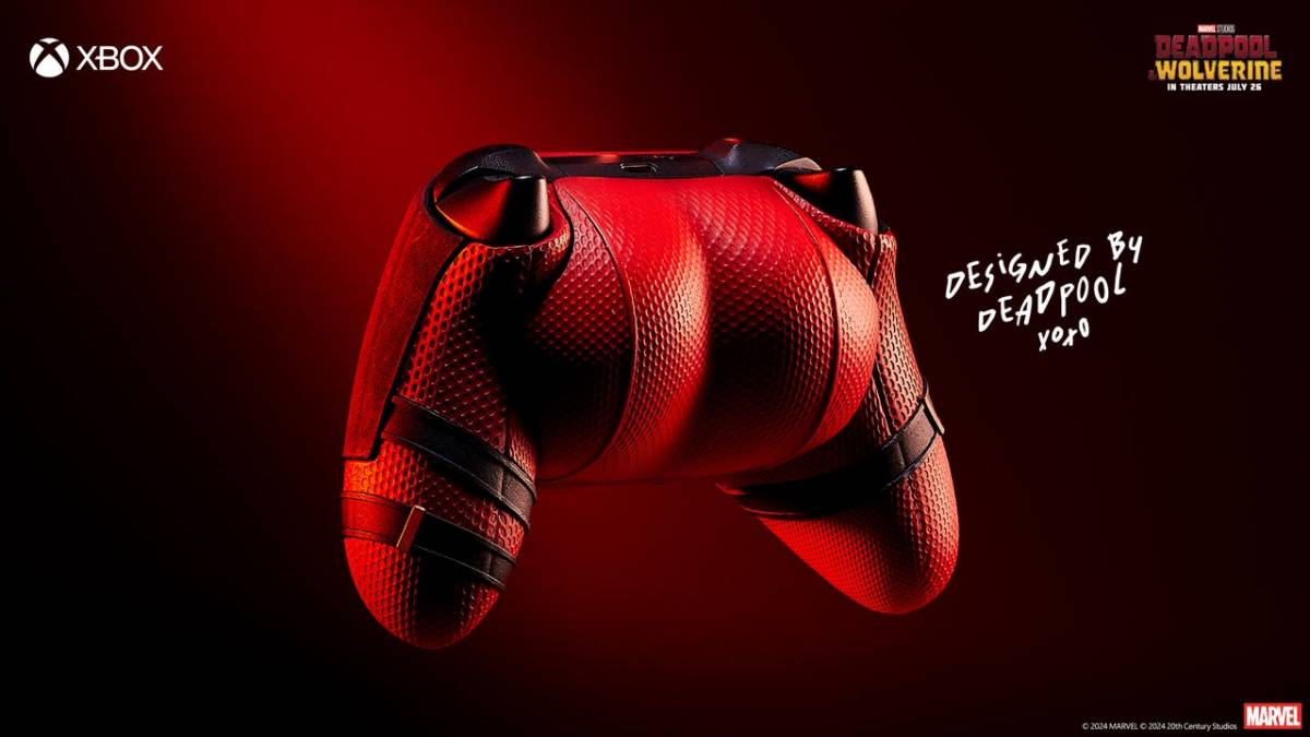 You can put your hands on Deadpool's bum with this Xbox controller