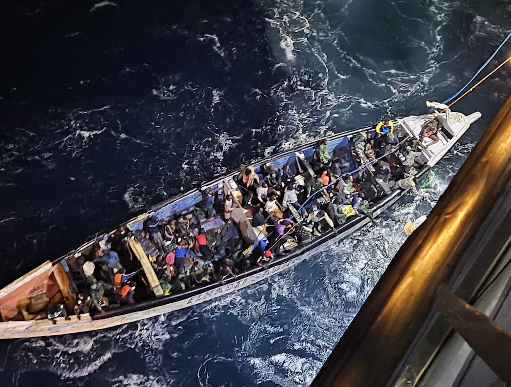 Cruise ship rescues 68 migrants adrift in Atlantic