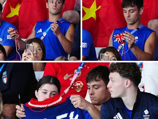 What's hot at the Olympics: Daley knitting is all the rage as food wars stir up