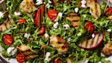 Grilled Plum & Pancetta Panzanella Has A Dressing Worth Obsessing Over