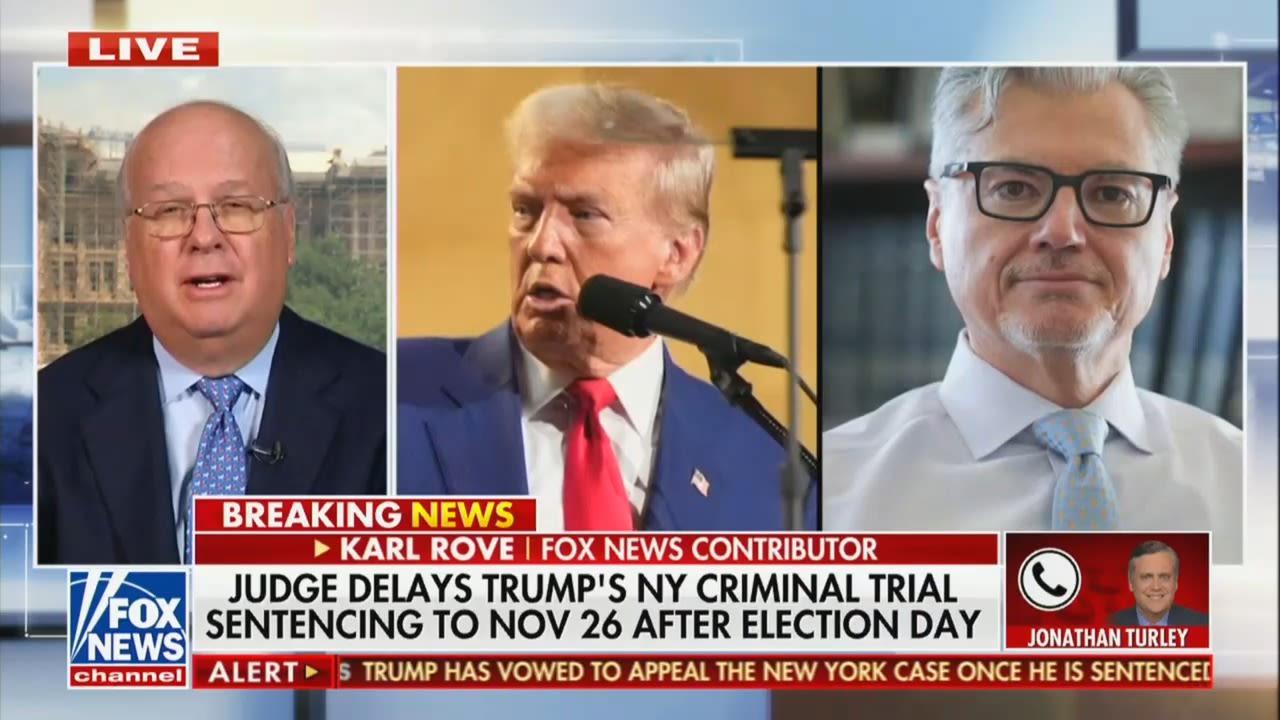 Karl Rove Argues Sentencing Would Have Helped Trump: ‘It Could Have Easily Been the October Surprise’