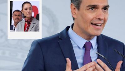 Pedro Sánchez reacciona a exclusión del rey de España en protesta de Sheinbaum