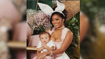 ‘He Had The Blue Hair': Keke Palmer Reveals She Celebrated Son's Birthday By Dressing Him Up As Troll Baby