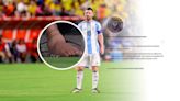 Messi tiene una lesión ligamentaria: mínimo un mes sin jugar
