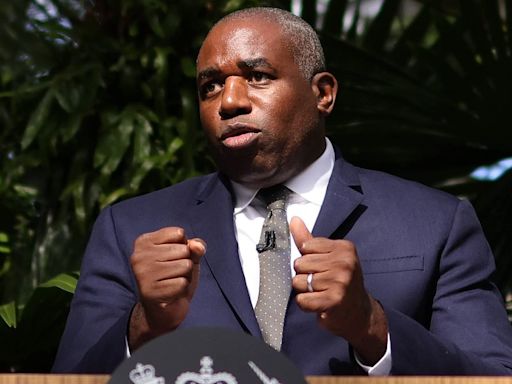 David Lammy puts climate change ahead of Vladimir Putin as threat