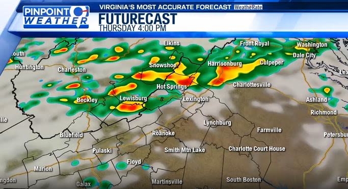 Pinpoint Weather: Isolated showers and storms