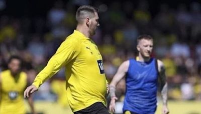 Borussia Dortmund star looks unrecognisable after dramatic weight loss