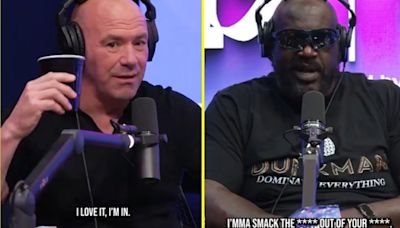 Dana White 'confirms' date for Power Slap fight between Shaq and Charles Barkley