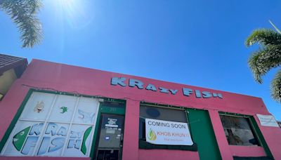 Coming soon: New Thai and sushi restaurant moving into closed Krazy Fish location