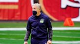 Pete Carroll returns to lead Seahawks after COVID quarantine, wearing a mask