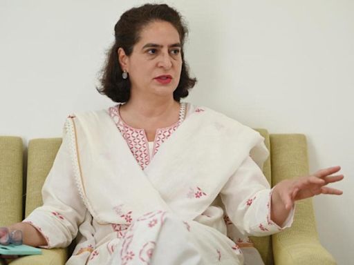 My advice to BJP leaders is to first read our manifesto, then decode it: Priyanka Gandhi