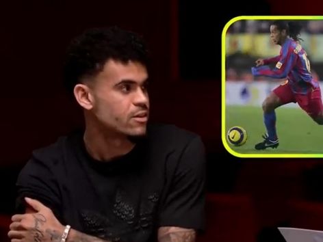 Luis Díaz y sus jugadores favoritos en la historia: "Ronaldinho, Neymar y Messi" - MarcaTV