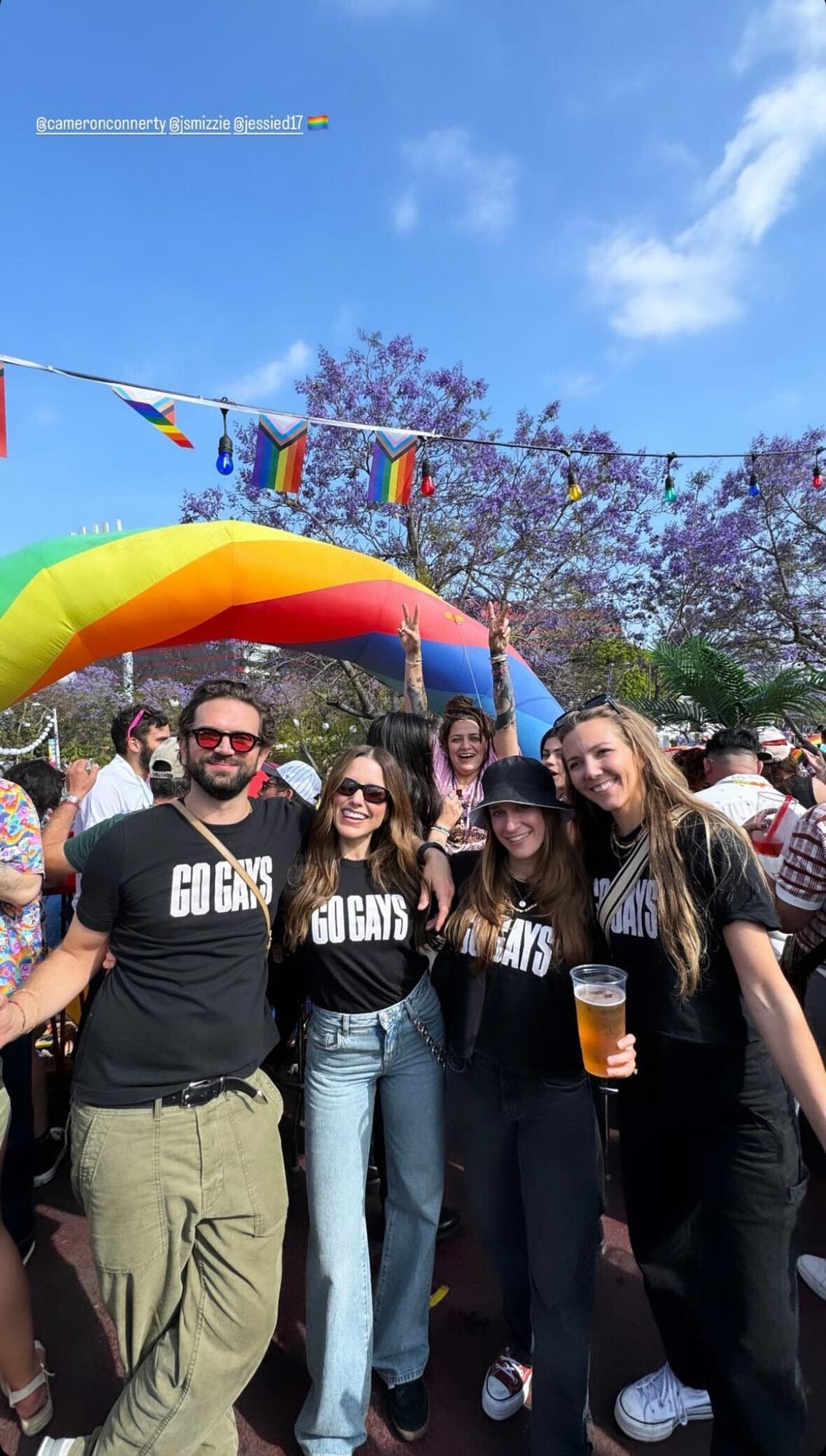 Sophia Bush Is All Smiles While Attending Her 1st Pride Event Since Coming Out: ‘Go Gays’