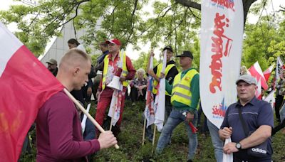 Miles de agricultores y mineros protestan en Polonia contra el Pacto Verde de la UE