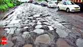 Potholes on Nashik-Mum highway causing travel delays | Nashik News - Times of India